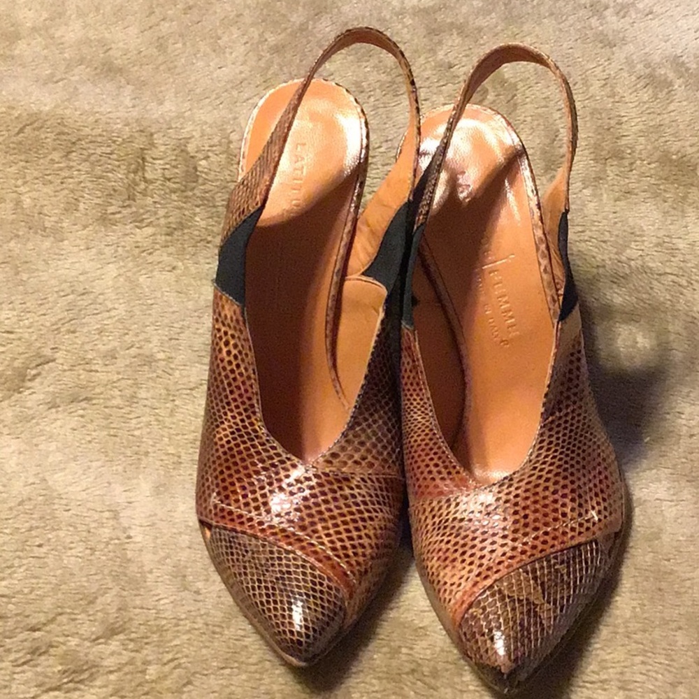 Latitude Femme Brand New Slingbacks Size 6.5.